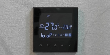 Подключение и настройка терморегулятора